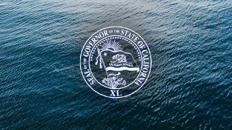governor of the state of California logo