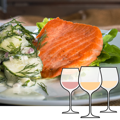 pairing_bright bright spring and summer king salmon recipes with wine