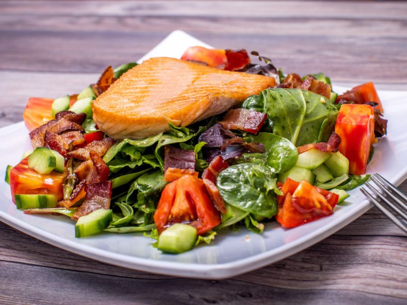 salmon blt